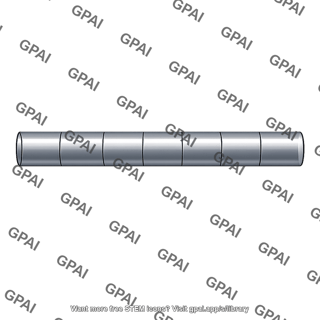 Uniform diameter shaft segmented