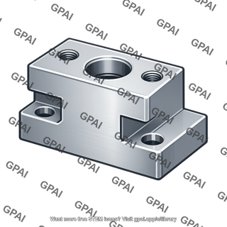 Machined metal part