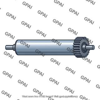 Gear driven squeeze roll