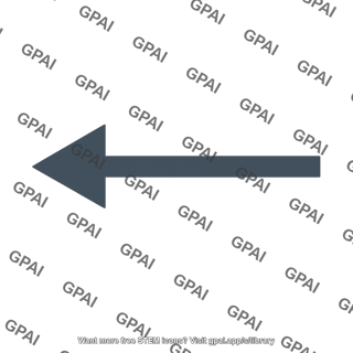 Relative motion arrow left