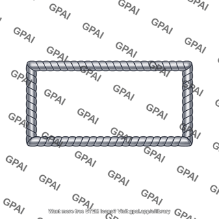 Rectangular weld pattern