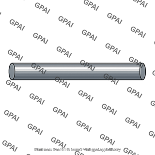 Cold drawn steel shaft section