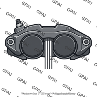 Disk brake circular pad caliper