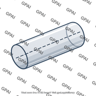 Straightness tolerance zone cylindrical