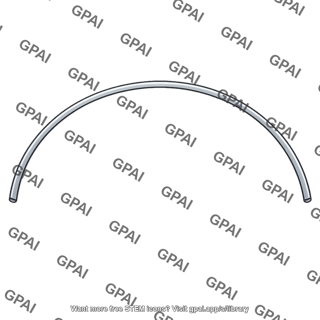 Thin circular curved member