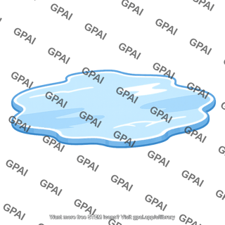 Frozen pond