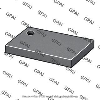Gray cast iron plate