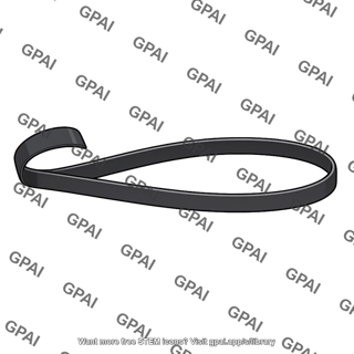 Flexible flat belt