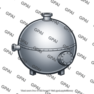 Spherical pressure vessel