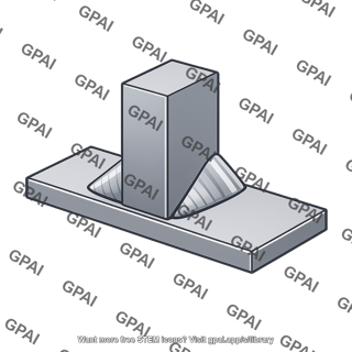 Two fillet weld joint