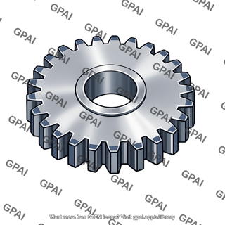 Nitrided gear