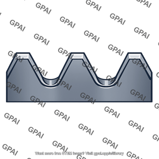 Bolt thread root