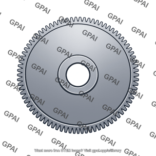 Spur gear large