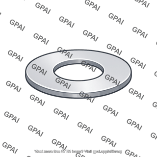 Steel plain washer
