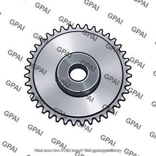 Metal sprocket