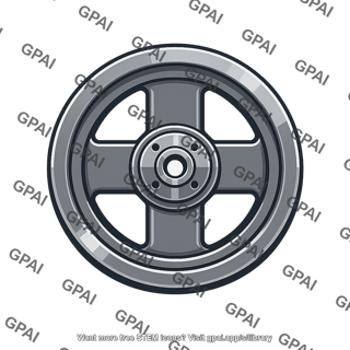 Flywheel front view general