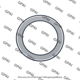 Thin walled tubular round cross section