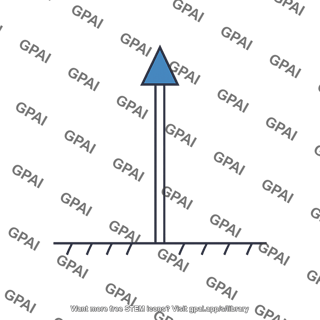 Principal stress arrow