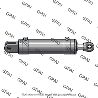 Hydraulic cylinder with clevis mount