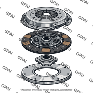 Clutch exploded layered