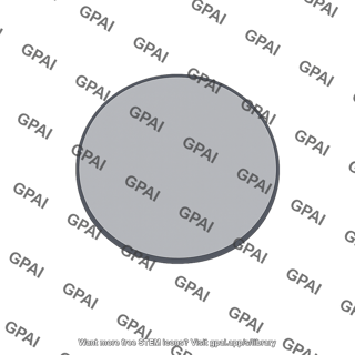 Circular contact area