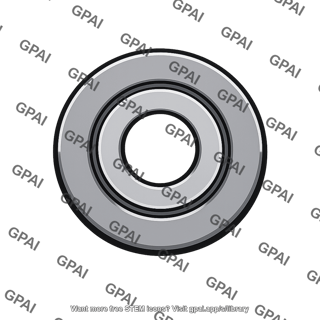 Shaft bearing plain