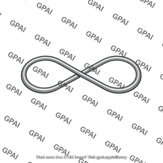 Wire clip figure 8
