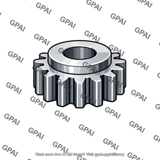 Steel pinion