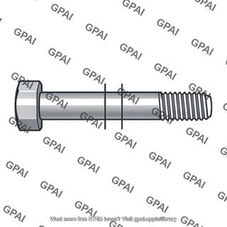 Bolt unthreaded in shear plane
