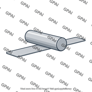 Material strip under roller