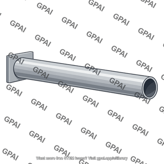 Cantilevered tube