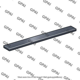 Ground high carbon steel strip hardened