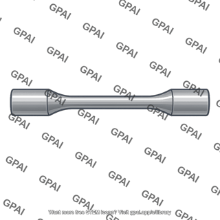 Cylindrical tensile test specimen