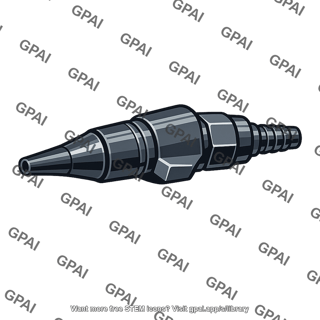 Shot peening nozzle