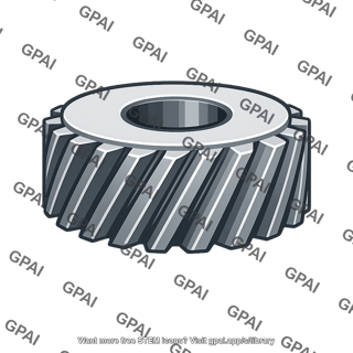 Helical gear lh