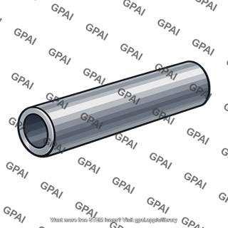 Hollow steel shaft
