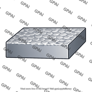 Hammered surface