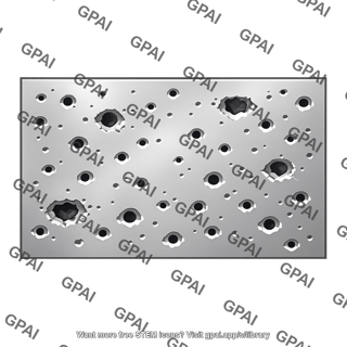 Pitted surface
