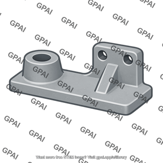 Sand cast metal component