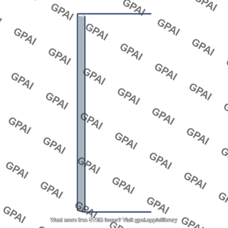 Rectangular plate left edge