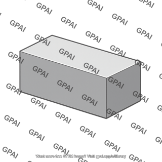 Rectangular prismatic part