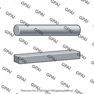 Steel bar specimen