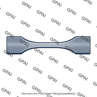 Steel test specimen