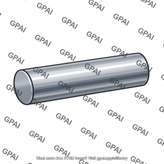 Hardened steel roller