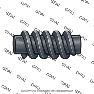 Cast iron worm