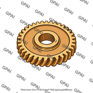 Bronze spur gear