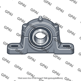 Pillow block bearing