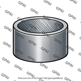 Honed cylindrical bore