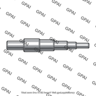 Stepped cylinder shaft