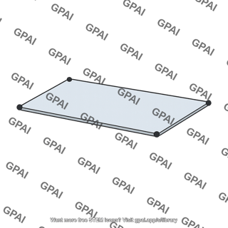 Three dimensional plate element